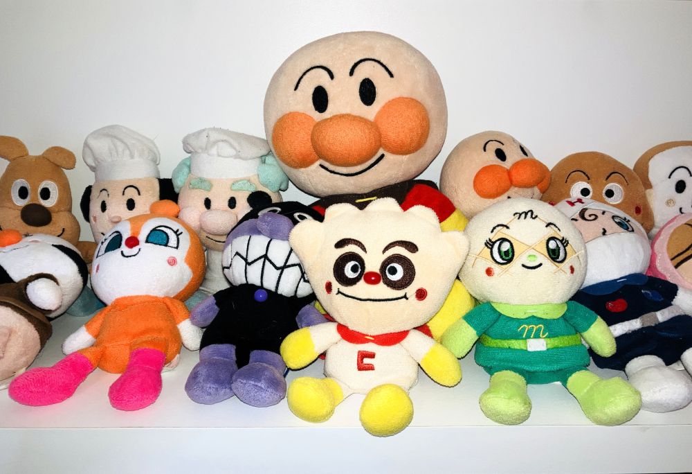 アンパンマンのぬいぐるみ