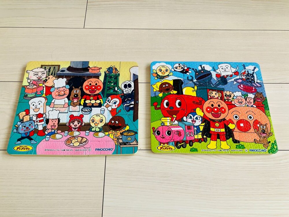 スポンジタイプの型はめパズル（アンパンマンおふろでも遊べるやわらかパズル）