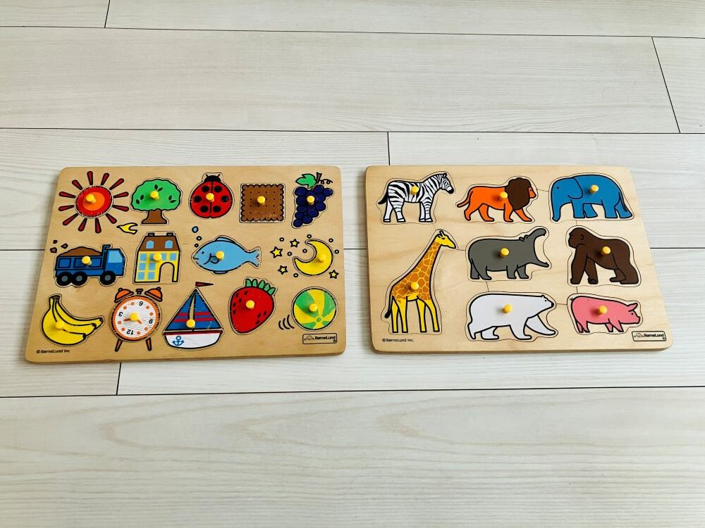 木製タイプの型はめパズル